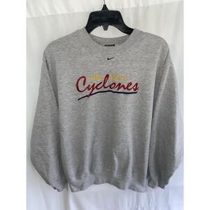 Vintage Nike Center Swoosh Iowa State Cyclones Crewneck Sweatshirt Mens Small